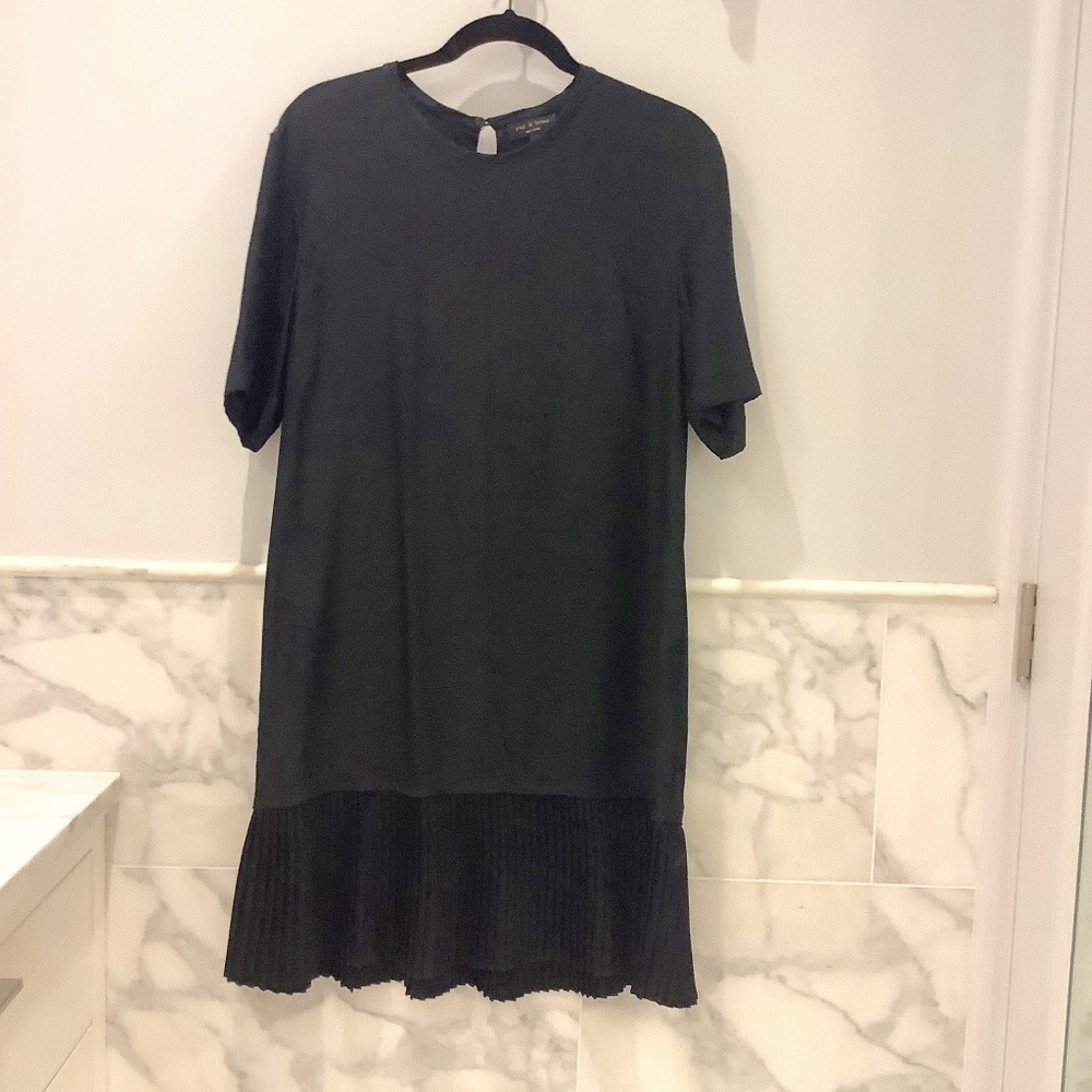Rag and Bone Black Silk dress - perfect LBD in size 4